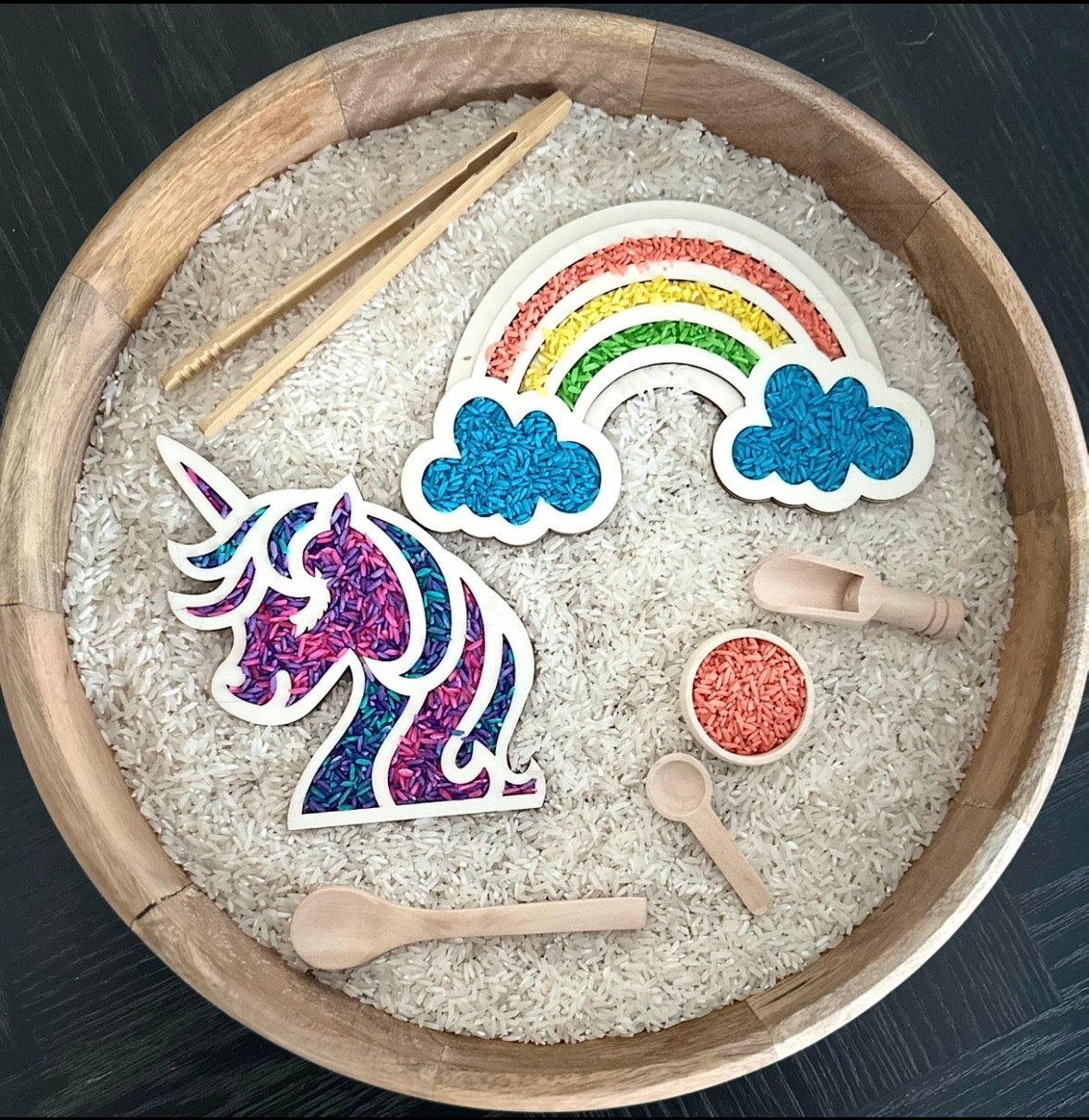 🦄 Unicorn Eenhoorn Vulvorm Hout