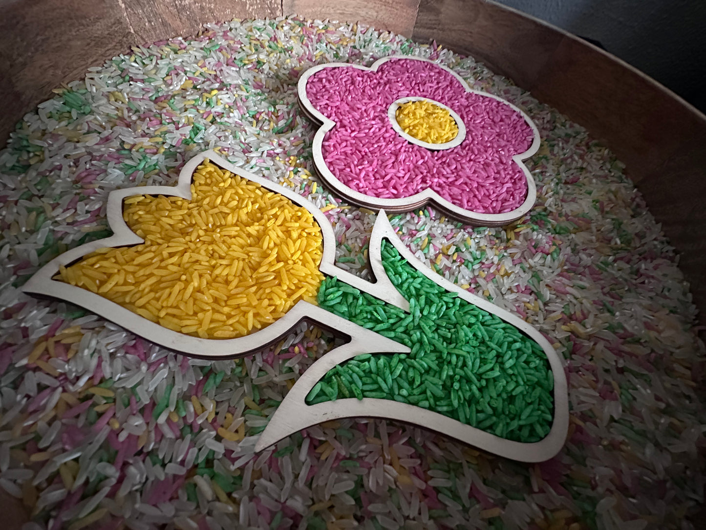 🌷 Tulp Vulvorm Hout