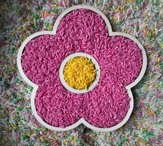 🌺 Bloem Vulvorm Hout