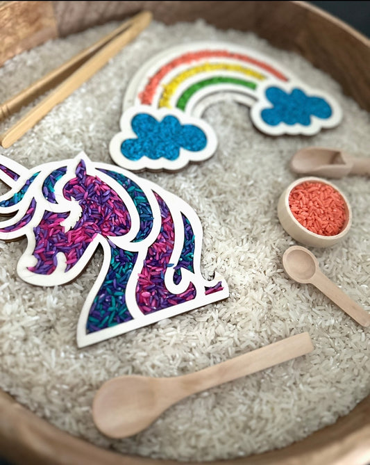 🦄 Unicorn Eenhoorn Vulvorm Hout