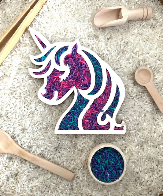 🦄 Unicorn Eenhoorn Vulvorm Hout