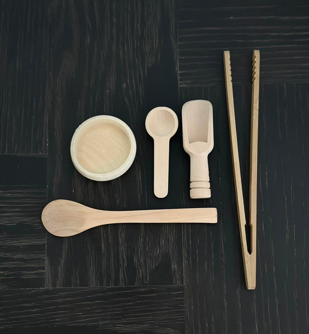 🪵 Montessori Houten speelset